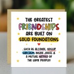 Card For Best Friend FRIENDSHIP Card With Kraft Envelope Card For Best Friend FRIENDSHIP Card With Kraft Envelope