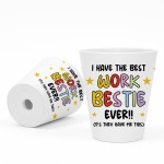 Christmas Birthday Gift For Bestie WORK BESTIE Flower Pot Bestie