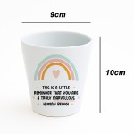 Gift For Friend Co Worker Volunteer Teacher Plant Pot Gift