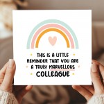Thank You Card For Colleague New Job Gift Leaving Card Thank You Card For Colleague New Job Gift Leaving Card