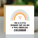 Thank You Card For Colleague New Job Gift Leaving Card Thank You Card For Colleague New Job Gift Leaving Card