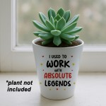 Funny Gift For Colleague Plant Pot New Job Gift Leaving Present