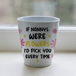 Gift For Nanny Birthday Christmas Card And Flower Pot Nanny Gift