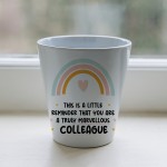 Thank You Gift For Colleague Plant Pot And Card New Job Gift