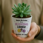 Birthday Gift For Mother In Law BLOOMING LOVELY MOTHER IN LAW
