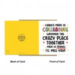 Chance Made Us Colleagues Card Funny Card For Colleague Leaving