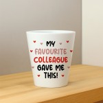 Funny Gift For Colleague Birthday Christmas Flower Pot