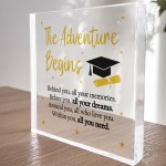Congratulations Gift For Graduation The Adventure Begins Plaque