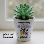 Birthday Gifts For Nanny Plant Pot Keepsake Nanny Birthday Gifts