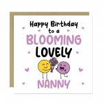 Birthday Gift For Nanny BLOOMING LOVELY NANNY Card And Plant Pot