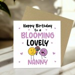Birthday Gift For Nanny BLOOMING LOVELY NANNY Card And Plant Pot