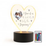 1st Anniversary Photo Gift For Boyfriend Girlfriend Personalised