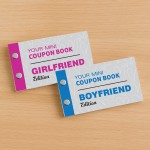 Coupon Book Bundle of 2 For Boyfriend and Girlfriend Novelty
