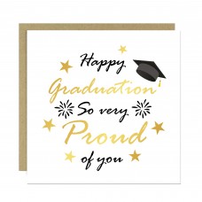 Happy Graduation Card For Daughter Son Proud Of You Card