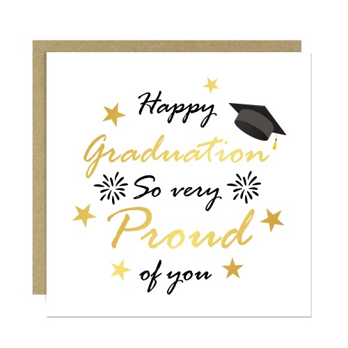 Happy Graduation Card For Daughter Son Proud Of You Card Happy Graduation Card For Daughter Son Proud Of You Card