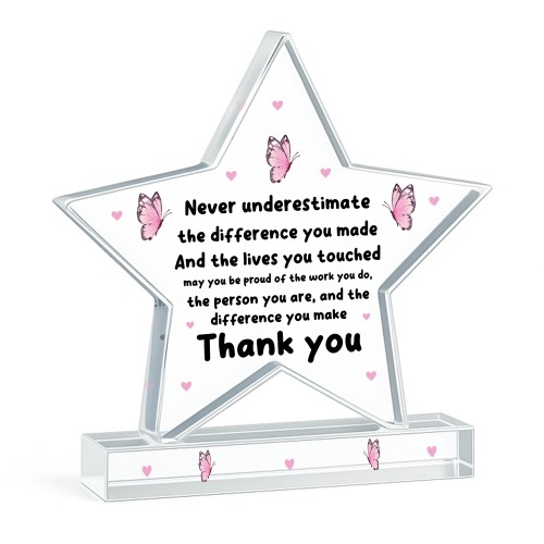 Thank You Gift For Women Friends Teacher Nurse Worker Volunteer