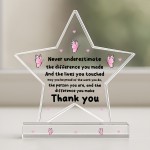 Thank You Gift For Women Friends Teacher Nurse Worker Volunteer