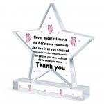 Thank You Gift For Women Friends Teacher Nurse Worker Volunteer