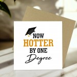 Funny Graduation Card For Daughter Son Now Hotter By One Degree