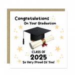 Personalised Graduation Card For Daughter Son Proud Of You Card Personalised Graduation Card For Daughter Son Proud Of You Card