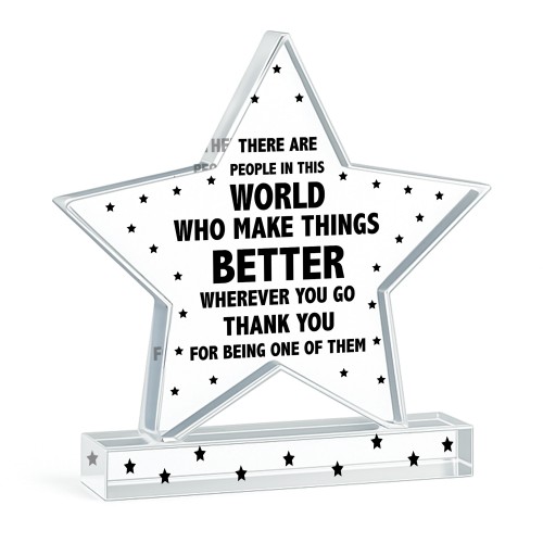 Special Thank You Gifts Make The World Better Plaque Going Away