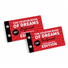 Naughty Coupon Books Bundle of 2 Fun Intimate Gifts Anniversary
