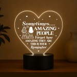 Amazing Person Reminder Appreciation Gift For Teacher Volunteer