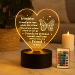 Friendship Gifts Acrylic LED Light Friendship Gift For Her