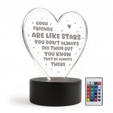 Thank You Gift For FRIEND Best Friend Acrylic LED Light