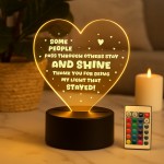 Thank You Gift For Friend Best Friend Acrylic LED Light