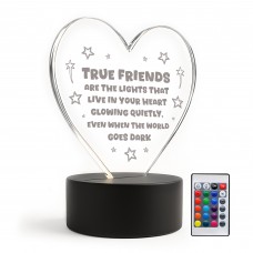 Best Friend Birthday Gifts TRUE FRIEND Gifts for Women Light