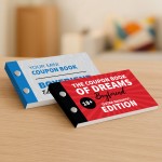Anniversary Gift For Boyfriend Birthday Bundle of 2 Coupon Books