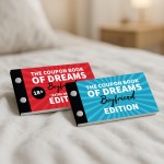 Naughty Boyfriend Gift Bundle of 2 Coupon Books Boyfriend Coupon