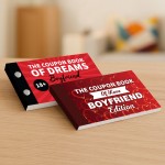 Cheeky Boyfriend Gift Bundle of 2 Coupon Books Anniversary Gift