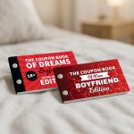 Cheeky Boyfriend Gift Bundle of 2 Coupon Books Anniversary Gift