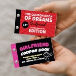 Cheeky Girlfriend Gift Bundle of 2 Coupon Books Date Night