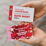 Girlfriend Gift Bundle of 2 Coupon Books Date Night Girlfriend