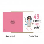 Funny 50th Birthday Card For Best Friend Mum Nan Auntie Sister