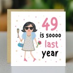 Funny 50th Birthday Card For Best Friend Mum Nan Auntie Sister