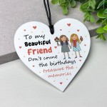 To My Best Friend Gift For Birthday Acrylic Heart Plaque Friend To My Best Friend Gift For Birthday Acrylic Heart Plaque Friend