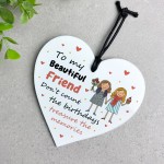 To My Best Friend Gift For Birthday Acrylic Heart Plaque Friend To My Best Friend Gift For Birthday Acrylic Heart Plaque Friend