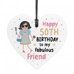 50th Birthday Gift For Fabulous Friend Best Friend Gift For 50th