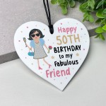 50th Birthday Gift For Fabulous Friend Best Friend Gift For 50th