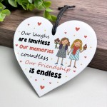 Friendship Plaque Gift For Birthday Acrylic Heart Plaque Friendship Plaque Gift For Birthday Acrylic Heart Plaque