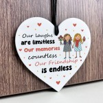 Friendship Plaque Gift For Birthday Acrylic Heart Plaque Friendship Plaque Gift For Birthday Acrylic Heart Plaque