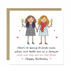 Funny Card For Best Friend Birthday With Kraft Envelope Birthday