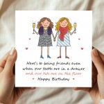 Funny Card For Best Friend Birthday With Kraft Envelope Birthday