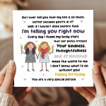 Card For Best Friend Birthday With Kraft Envelope Birthday Card