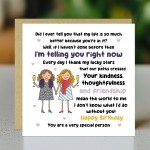 Card For Best Friend Birthday With Kraft Envelope Birthday Card