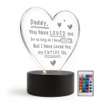 Gift For Daddy New Daddy From Daughter Son Baby LED Sign Gift For Daddy New Daddy From Daughter Son Baby LED Sign